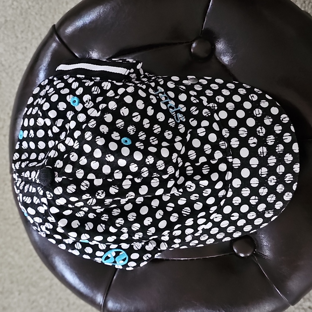 Split Vintage Women's Polka Dot Cap - Picture 11 of 11